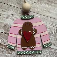 Load image into Gallery viewer, Hand-Painted "Ugly Sweater" Ornaments
