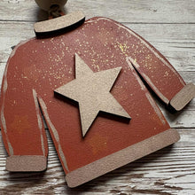 Load image into Gallery viewer, Hand-Painted "Ugly Sweater" Ornaments