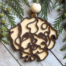Load image into Gallery viewer, Doggie Doodle Christmas Ornament