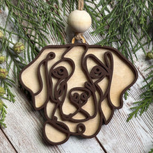 Load image into Gallery viewer, Doggie Doodle Christmas Ornament