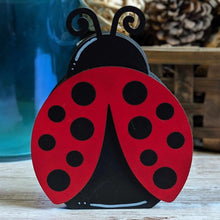 Load image into Gallery viewer, Chunky Ladybug Shelf Sitters - Large
