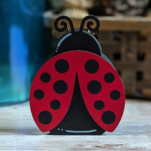 Load image into Gallery viewer, Chunky Ladybug Shelf Sitters - Small