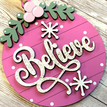 Load image into Gallery viewer, Retro pastel Christmas ornaments