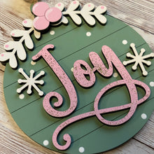 Load image into Gallery viewer, Hand-Painted Retro Inspired Christmas Ornaments | 1960s Vintage Style
