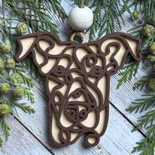 Load image into Gallery viewer, Doggie Doodle Christmas Ornament