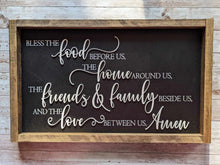 Load image into Gallery viewer, Framed Blessings Sign