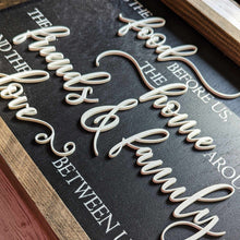 Load image into Gallery viewer, Framed Blessings Sign