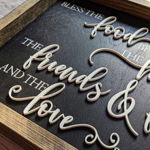 Load image into Gallery viewer, Framed Blessings Sign