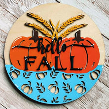 Load image into Gallery viewer, Add-On - Interchangeable Frame - Hello Fall with Pumpkins