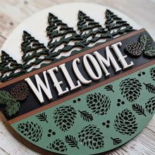 Load image into Gallery viewer, Add-On - Interchangeable Frame - Forest Trees - Cozy Forest Trees Insert