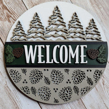 Load image into Gallery viewer, Add-On - Interchangeable Frame - Forest Trees - Cozy Forest Trees Insert