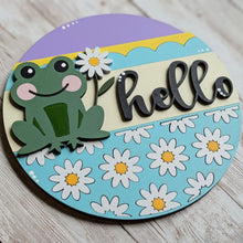 Load image into Gallery viewer, Add-On - Interchangeable Frame - Frog & Daisy