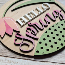 Load image into Gallery viewer, Add-On - Interchangeable Frame - Hello Spring (Tulip)