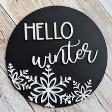Load image into Gallery viewer, Add-On - Interchangeable Frame - Hello Winter