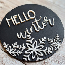 Load image into Gallery viewer, Add-On - Interchangeable Frame - Hello Winter