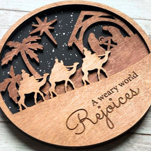 Load image into Gallery viewer, Add-On - Interchangeable Frame - A Weary World Rejoices Nativity