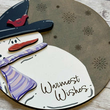 Load image into Gallery viewer, Add-On - Interchangeable Frame - Snowman