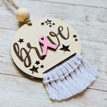 Load image into Gallery viewer, Breast Cancer Awareness Ornament