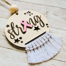 Load image into Gallery viewer, Breast Cancer Awareness Ornament
