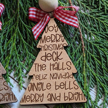 Load image into Gallery viewer, Christmas Tree Ornaments - Deck the Halls
