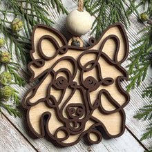 Load image into Gallery viewer, Doggie Doodle Christmas Ornament
