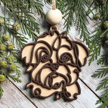 Load image into Gallery viewer, Doggie Doodle Christmas Ornament