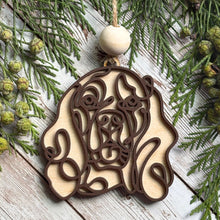 Load image into Gallery viewer, Doggie Doodle Christmas Ornament