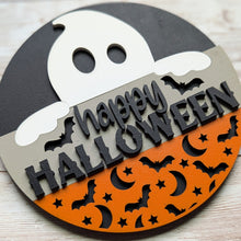 Load image into Gallery viewer, Add-On - Interchangeable Frame - Happy Halloween Ghost