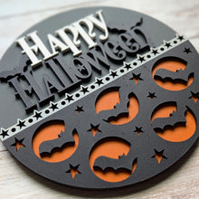 Load image into Gallery viewer, Add-On - Interchangeable Frame - Happy Halloween Bats