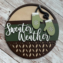 Load image into Gallery viewer, Add-On - Interchangeable Frame - Sweater Weather Mittens
