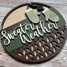 Load image into Gallery viewer, Add-On - Interchangeable Frame - Sweater Weather Mittens
