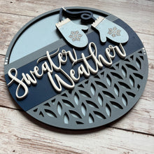 Load image into Gallery viewer, Add-On - Interchangeable Frame - Sweater Weather Mittens
