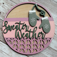 Load image into Gallery viewer, Add-On - Interchangeable Frame - Sweater Weather Mittens
