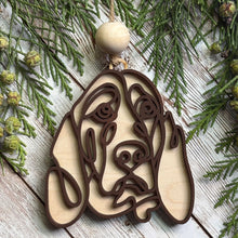 Load image into Gallery viewer, Doggie Doodle Christmas Ornament
