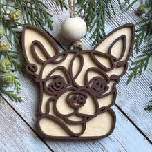 Load image into Gallery viewer, Doggie Doodle Christmas Ornament
