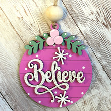 Load image into Gallery viewer, Hand-Painted Retro Inspired Christmas Ornaments | 1960s Vintage Style
