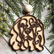 Load image into Gallery viewer, Doggie Doodle Christmas Ornament
