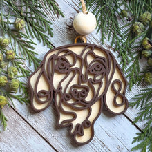 Load image into Gallery viewer, Doggie Doodle Christmas Ornament
