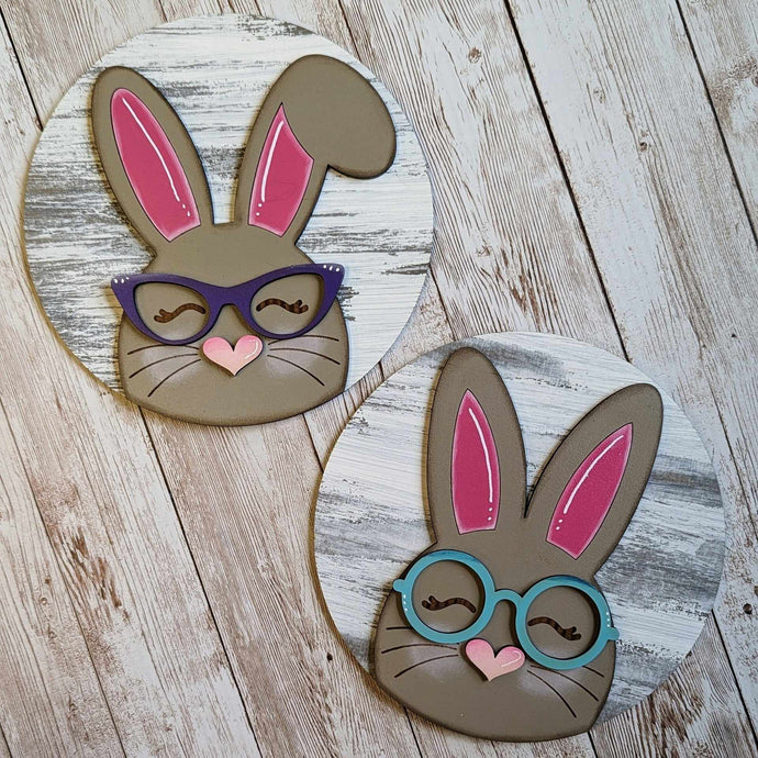Playful Easter decor insert for interchangeable home frame