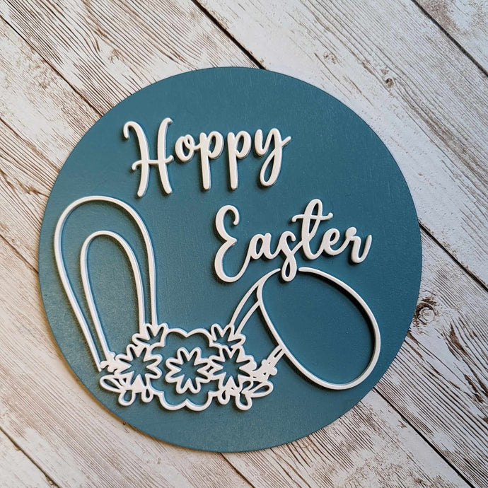 interchangeable frame, easter decor, bunny ears, interchangeable easter decor