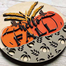 Load image into Gallery viewer, Add-On - Interchangeable Frame - Hello Fall with Pumpkins
