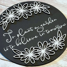Load image into Gallery viewer, Add-On - Interchangeable Frame - To Plant a Garden is to Believe in Tomorrow
