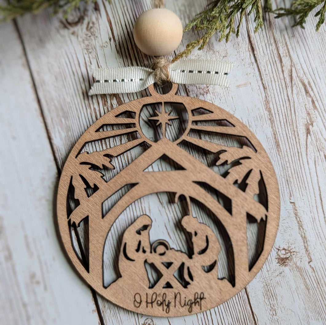 Nativity Ornament - O Holy Night