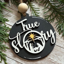 Load image into Gallery viewer, Hand-Painted Nativity Ornaments – Christian Holiday Tree Decorations
