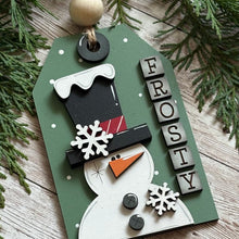 Load image into Gallery viewer, Hand-Painted Frosty Tag
