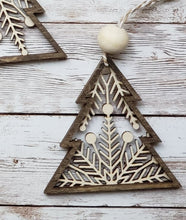 Load image into Gallery viewer, Snowflake Tree Ornaments
