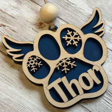 Load image into Gallery viewer, personalized pet memorial, pet memorial ornament, pet remembrance gift, pet loss keepsake, dog memorial ornament, cat memorial ornament, personalized pet ornament, pet sympathy gift, memorial Christmas ornament, custom pet name ornament, rainbow bridge gift, pet lover gift, Christmas memorial keepsake
