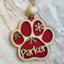 Load image into Gallery viewer, Personalized Dog or Cat Christmas Ornament
