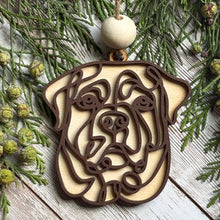 Load image into Gallery viewer, Doggie Doodle Christmas Ornament
