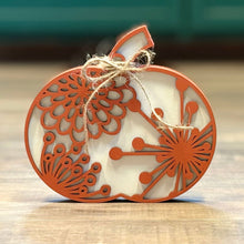 Load image into Gallery viewer, Chunky Wood Pumpkins – Fall Tiered Tray &amp; Tabletop Décor - Large - Starburst
